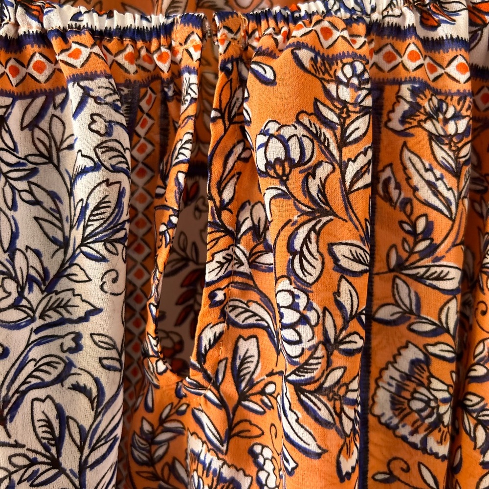 Como Black Boho Blouse size 18/20 - Picture 5 of 8